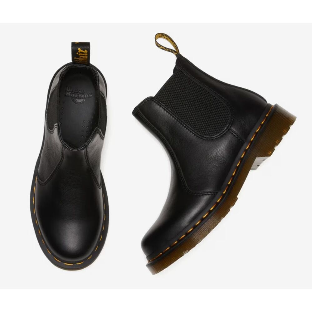Dr. Martens 2976 Leather Chelsea Boots Black Women's Size 7